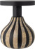 Bloomingville - Aloise Sidebord - Sort - Mango Træ - Rundt