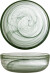 Bloomingville - Amelie Skål - Grøn - Glas - 21 5 Cm
