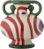 Bloomingville - Betiva Vase - Multifarvet - Stentøj Keramik