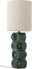 Bloomingville - Brady Bordlampe - Grøn - H 68 Cm - Keramik