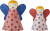 Bloomingville - Caramella Juleengle Figur Sæt - Stentøj - 2 Stk