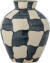 Bloomingville Vase - Check - Stentøj - 24 Cm