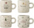 Bloomingville - Christy Kopper - Natur - 260 Ml - Stentøj - 4 Stk