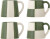 Bloomingville - Floki Krus - Grøn - Stentøj Keramik - 280 Ml - 4 Stk