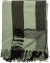 Bloomingville - Frello Plaid Tæppe - Grøn - 160X130 Cm - Bomuld