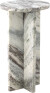 Bloomingville - Jasmia Sidebord - 30X55 Cm - Natur - Marmor