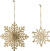 Bloomingville - Kanja Juleornamenter - Guld - Metal - 2 Stk