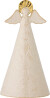 Bloomingville - Liza Juleengel Figur - H 17 Cm - Stentøj - Natur
