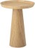 Bloomingville - Luana Sidebord - Rundt - Natur - Egetræ - Ø 44 Cm