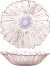 Bloomingville - Skål Mariko - Rosa - Glas - Ø31 Cm