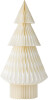 Bloomingville - Milan Papir Juletræ - Hvid - Fscmix - H 149 Cm