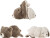 Bloomingville Mini - Bamse - Berta - Brun - Polyester