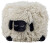 Bloomingville Mini - Dolly Puf - Får - Hvid - Uld