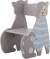Bloomingville Mini - Mille Børnestol - Kat - Multifarvet - Mdf
