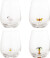 Bloomingville - Misa Drikkeglas Med Figur - Klar - Glas - 4 Stk