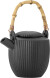 Bloomingville - Neri Tekande - Sort - Stentøj Keramik