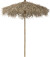 Bloomingville - Noia Parasol - Natur - Bambus - 204X160 Cm