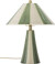 Bloomingville - Olive Bordlampe - Grøn - Stentøj Keramik - H 35 Cm