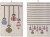 Bloomingville - Ornamentia Juleviskestykker - 71X45 Cm - 2 Stk