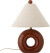 Bloomingville - Panja Bordlampe - Rød - H 42 Cm - Keramik