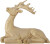 Bloomingville Julepynt - Danser Figur - Liggende - Guld - Polyresin