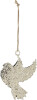 Bloomingville - Sarika Juleornament - Fugl - Guld - Metal