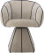Bloomingville - Semilie Loungestol Med Drejefod - Natur - Plywood