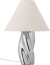 Bloomingville - Silva Bordlampe - Sølv - Stentøj - E27 - H49 Cm