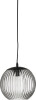 Bloomingville - Sybia Glas Pendel Lampe - Grå