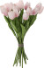 Bloomingville - Tulip Buket - Rosa - Kunstige Blomster