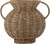 Bloomingville - Uni Vase I Flet - Natur - Rattan - H 25 5 Cm