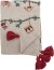 Bloomingville - Yule Plaid - Natur - Genanvendt Bomuld - 130X160 Cm