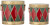 Bloomingville Julepynt - Yuri Æske Med Låg Sæt - Metal