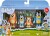 Bluey Figurer - Familie - 4-Pak