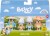 Bluey - Family Trip - Figur 4-Pak - Familie Telt-Tur