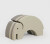 Bobles - Elefant - L - Zoo Grey - 31X55X24 Cm
