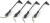 Body Clip Tag 4Pcs - Mv151129 - Maverick Rc