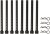Body Mount Extension Set - 54604 - Tamiya
