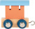 Navnetog - Togvogn - Træ - Small Foot