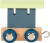 Navnetog - Togvogn - Træ - Small Foot