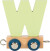 Navnetog - W Bogstav - Træ - Small Foot