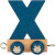 Navnetog - X Bogstav - Træ - Small Foot