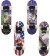 California - Skateboard 43 Cm - Assorteret