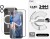 Care By Panzerglass - Iphone 16 Plus - 3-I-1 Cover Sæt - Gennemsigtig