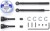 Cc-02 Front Assembly Universal Shafts Leftright - 54984 - Tamiya