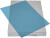 Charteque A4 100 Stk Klar - Blå Plast - Bright Office