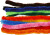 Chenille Piberensere - L 45 Cm - Tykkelse 25 Mm - Assorterede Farver - 60