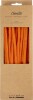 Chenille Piberensere - L 30 Cm - Tykkelse 6 Mm - Orange - 50 Stk