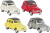 Citroen 2Cv Die - Cast Med Pull Back 1 60 - Assoteret