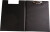 Clipboard A4 - Dobbelt - Sort - Centrum